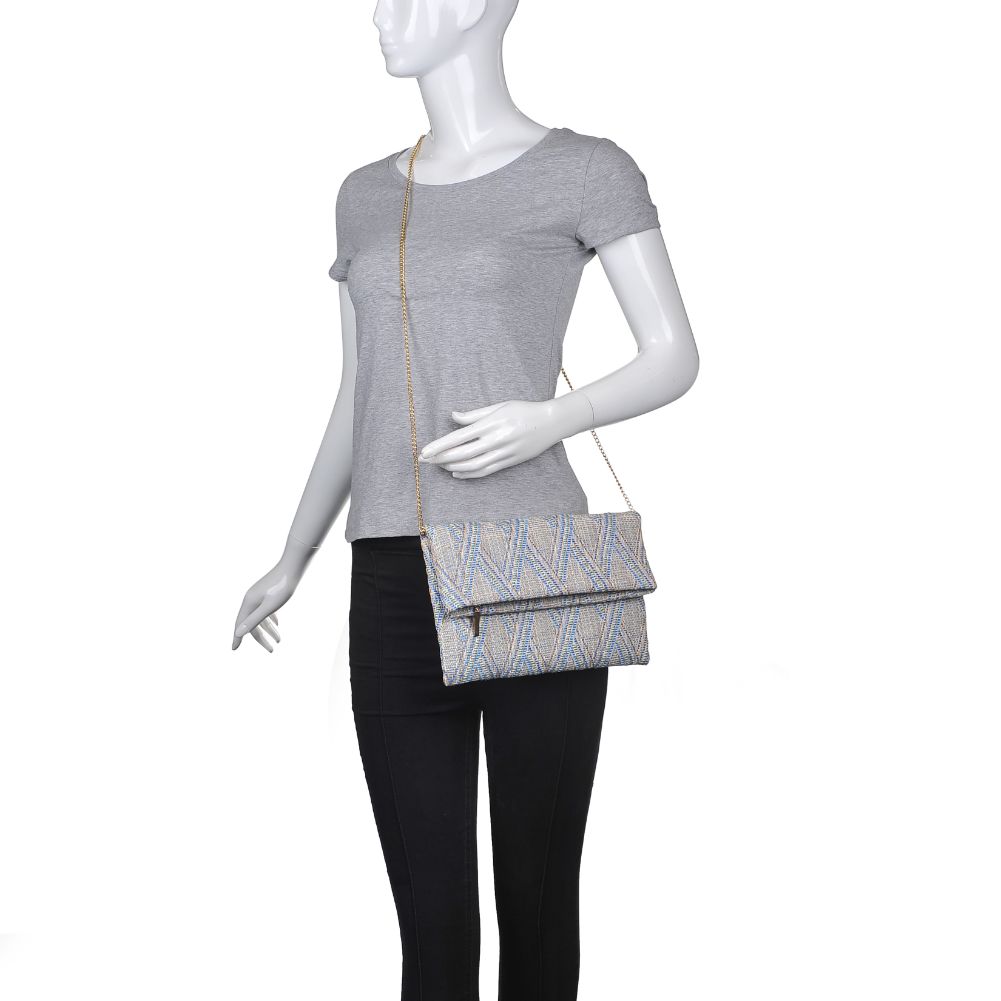 Product Image of Urban Expressions Evie Clutch 840611172259 View 5 | Blue Multi
