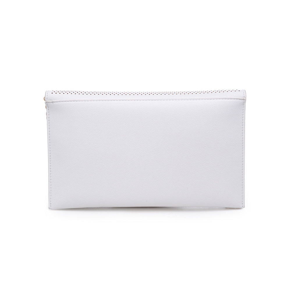 Product Image of Urban Expressions Waverly Clutch NA-840611159526 View 3 | White
