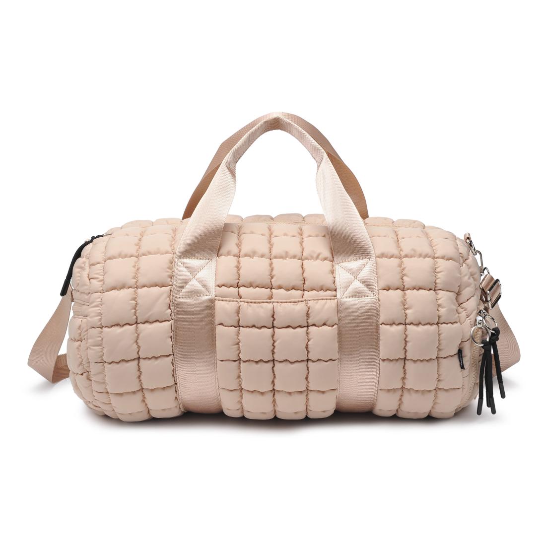 Product Image of Urban Expressions Dion - Quilted Puffer Duffel 818209013239 View 1 | Black