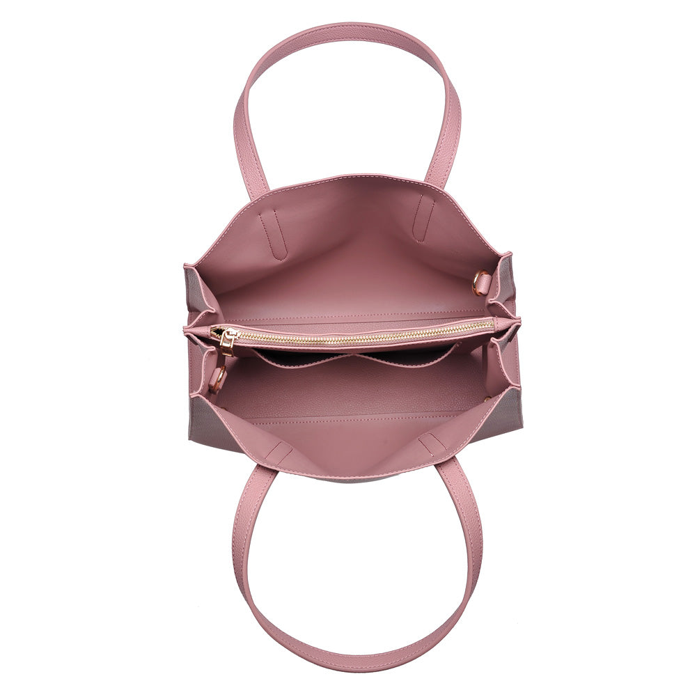 Product Image of Urban Expressions Calyx Satchel NA-840611153388 View 4 | Blush