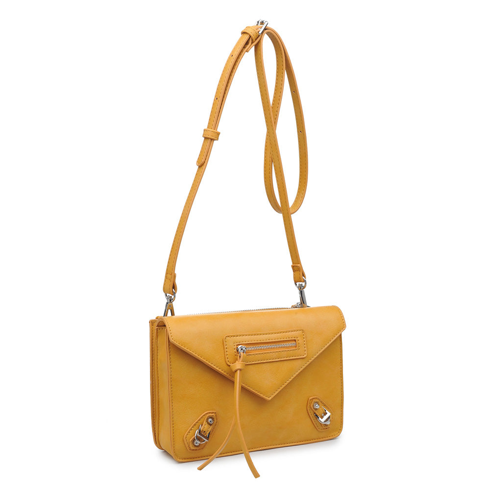 Product Image of Urban Expressions Porter Crossbody NA-840611146274 View 2 | Mustard