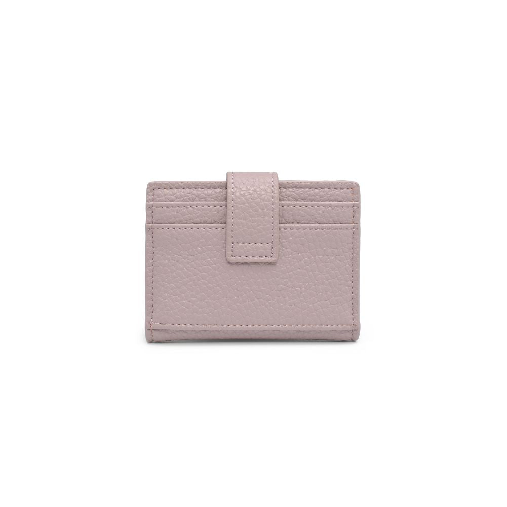 Woman wearing Lavender Urban Expressions Lola Card Holder 840611176417 View 7 | Lavender