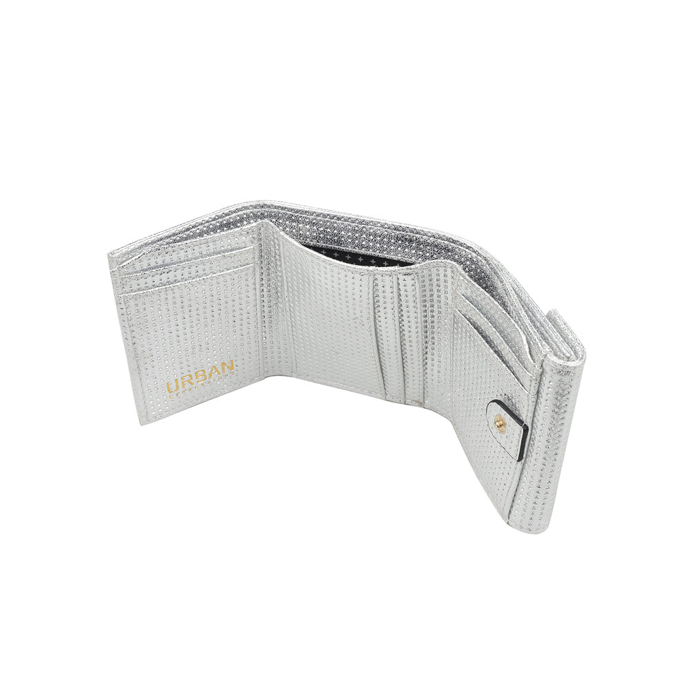 Product Image of Urban Expressions Stormi Wallet NA-840611150370 View 5 | Silver