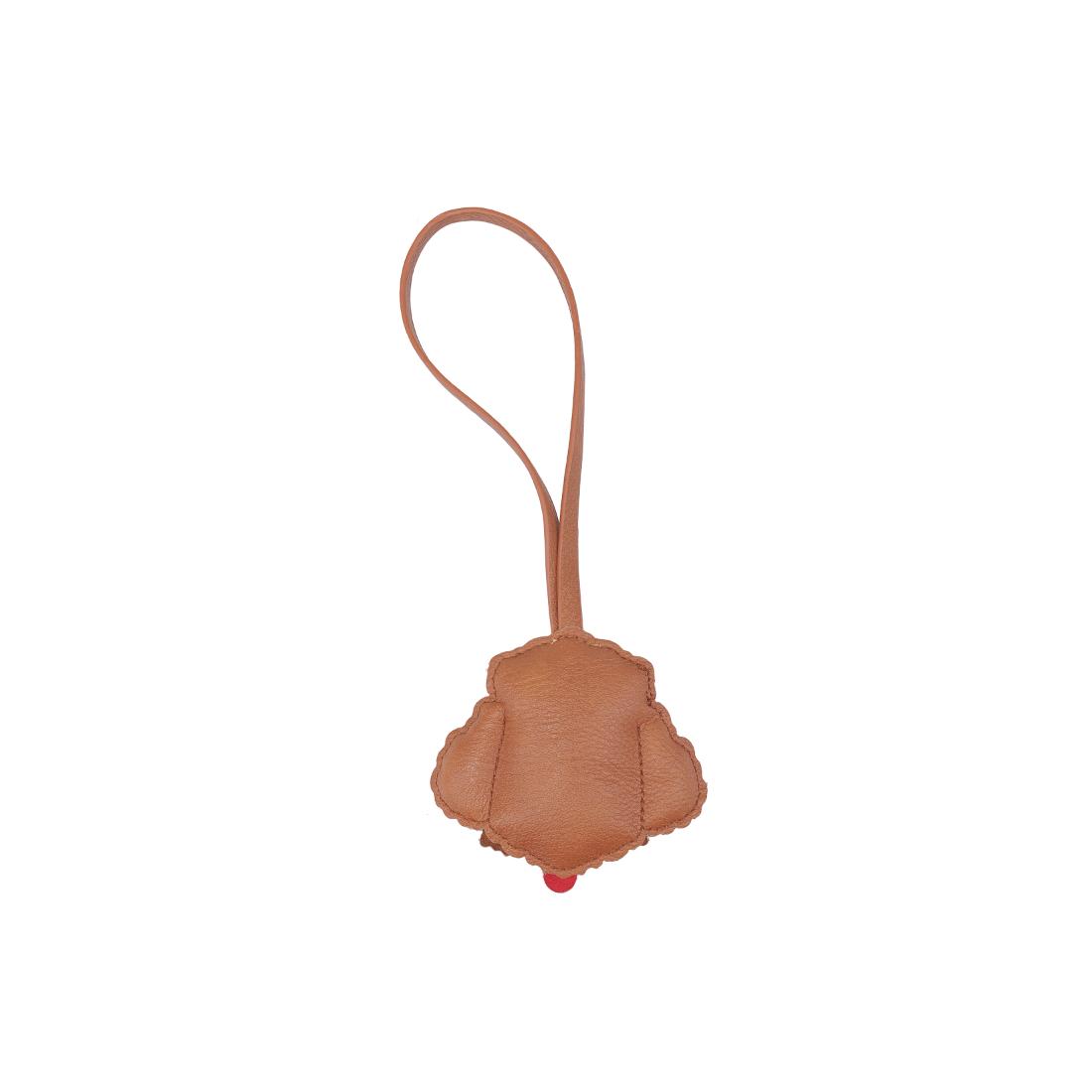 Product Image of Urban Expressions Tessie Keychain Charm 840504201073 View 6 | Tan
