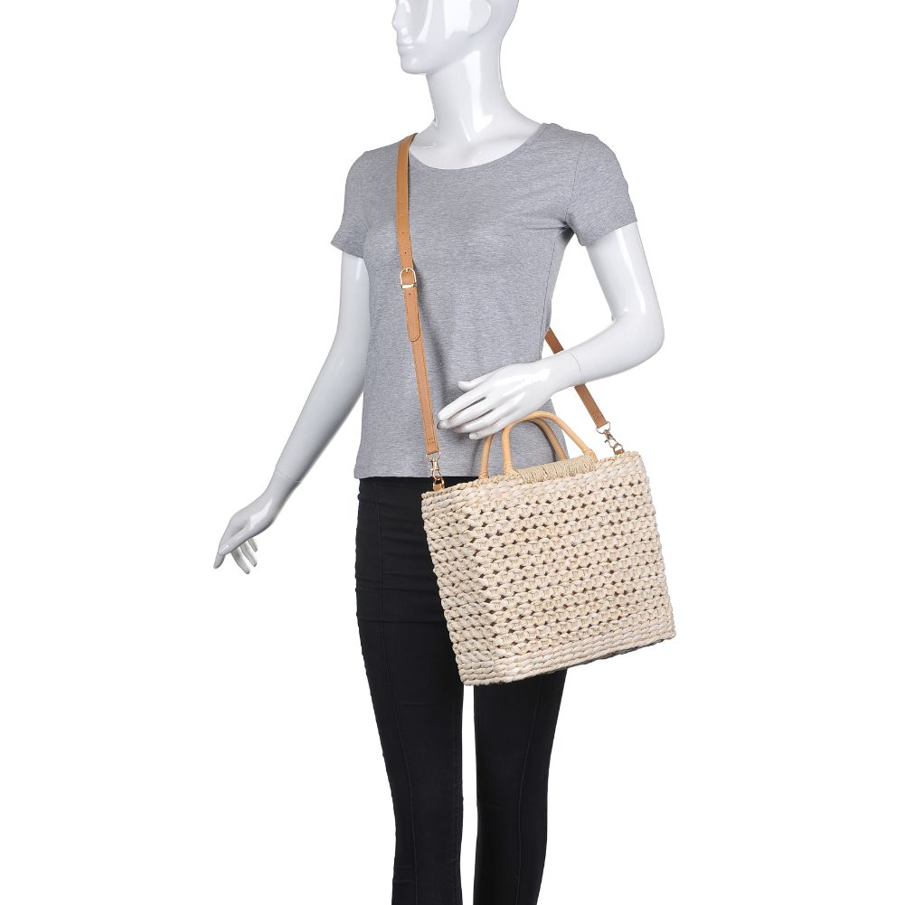 Product Image of Urban Expressions Fremont Tote 840611170507 View 5 | Beige