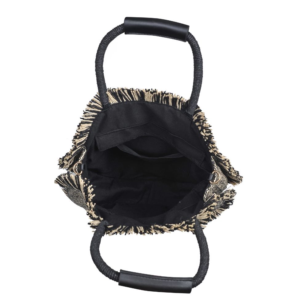Product Image of Urban Expressions Riviera Tote 840611171566 View 4 | Black Multi