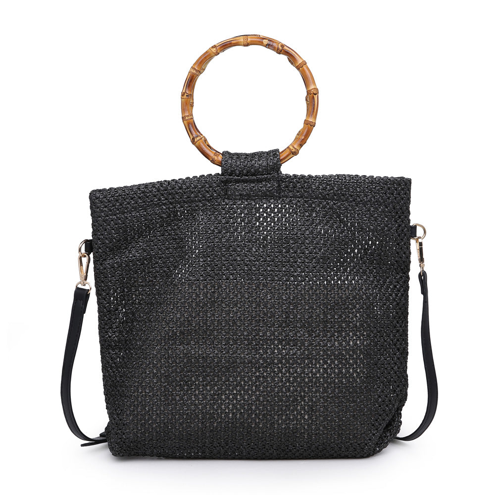 Woman wearing Black Urban Expressions Hanalei Tote NA-840611159342 View 5 | Black