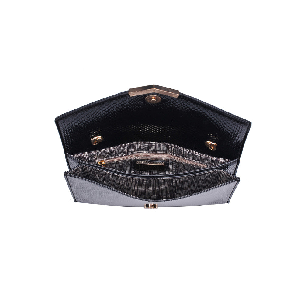 Product Image of Urban Expressions Harlow Snake Crossbody NA-840611159700 View 4 | Black