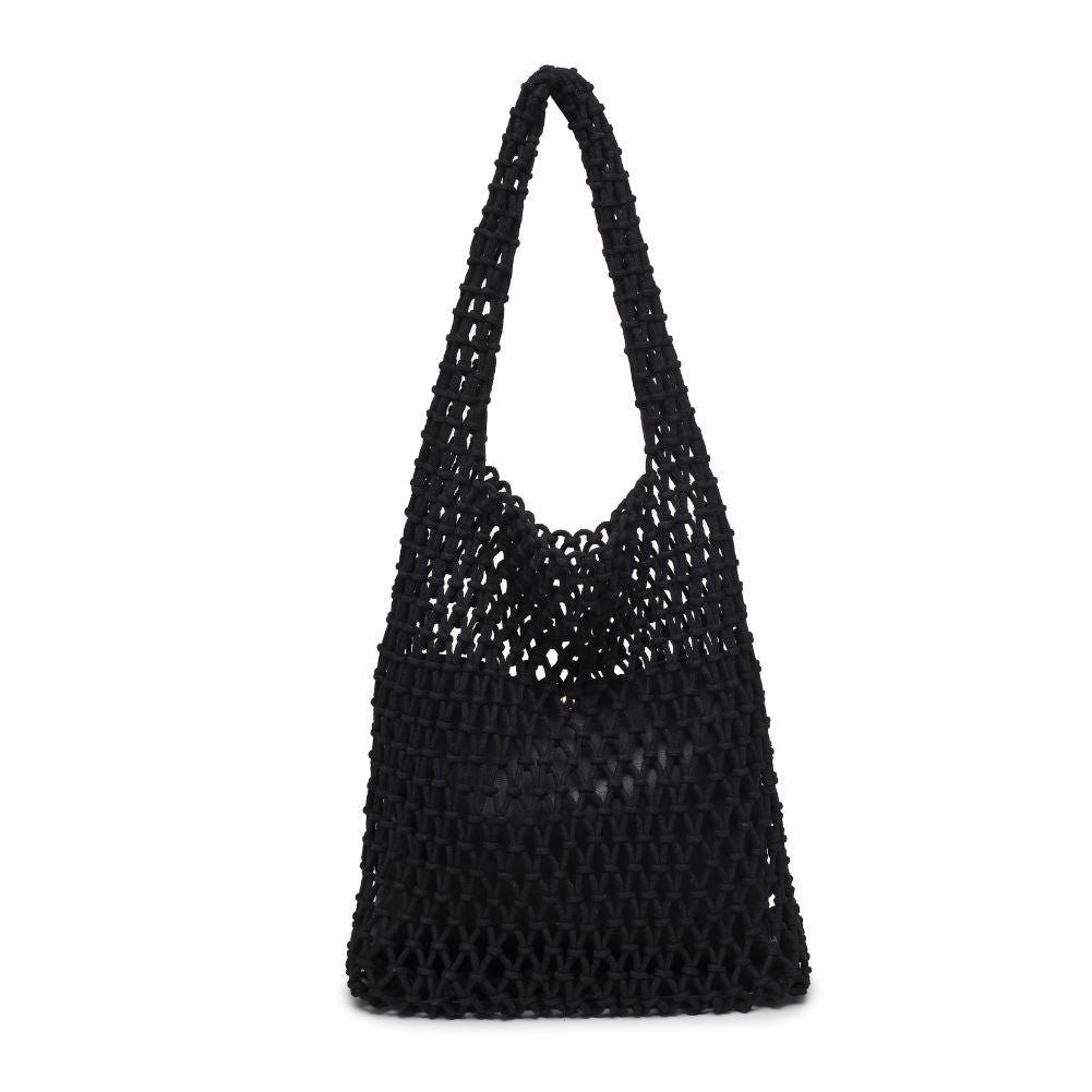 Product Image of Urban Expressions Antigua Tote 818209016032 View 5 | Black