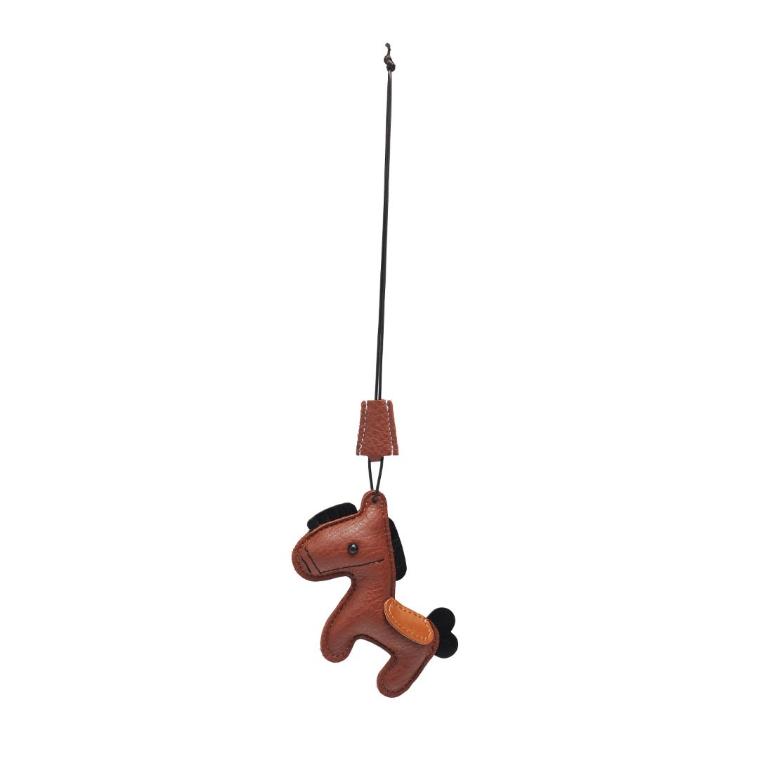 Product Image of Urban Expressions Horse Hanging Charm 840611150776 View 5 | Brown