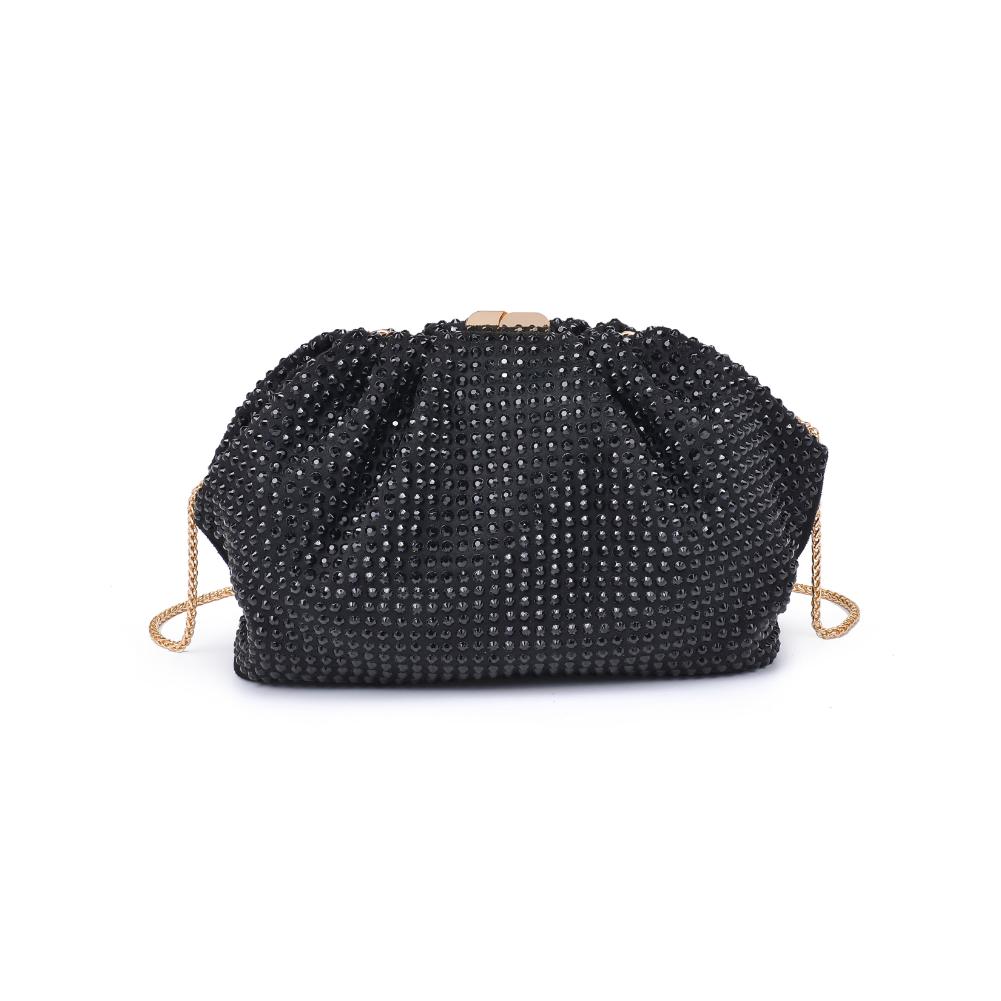 Woman wearing Black Urban Expressions Arielle Evening Bag 840611132727 View 7 | Black