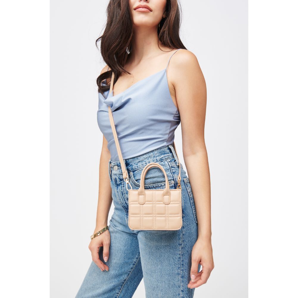 Woman wearing Natural Urban Expressions Sia Mini Bag 840611182791 View 1 | Natural