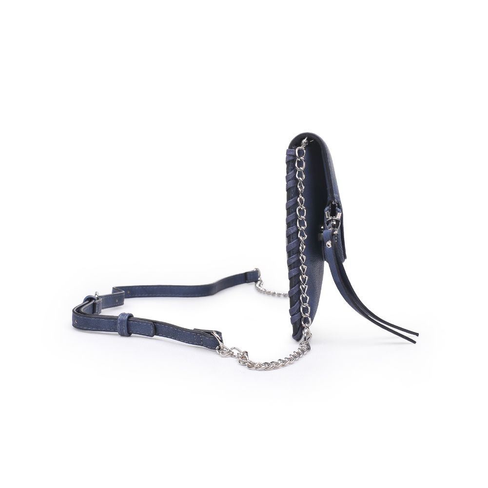 Woman wearing Navy Urban Expressions Elizabeth Crossbody 840611149169 View 6 | Navy