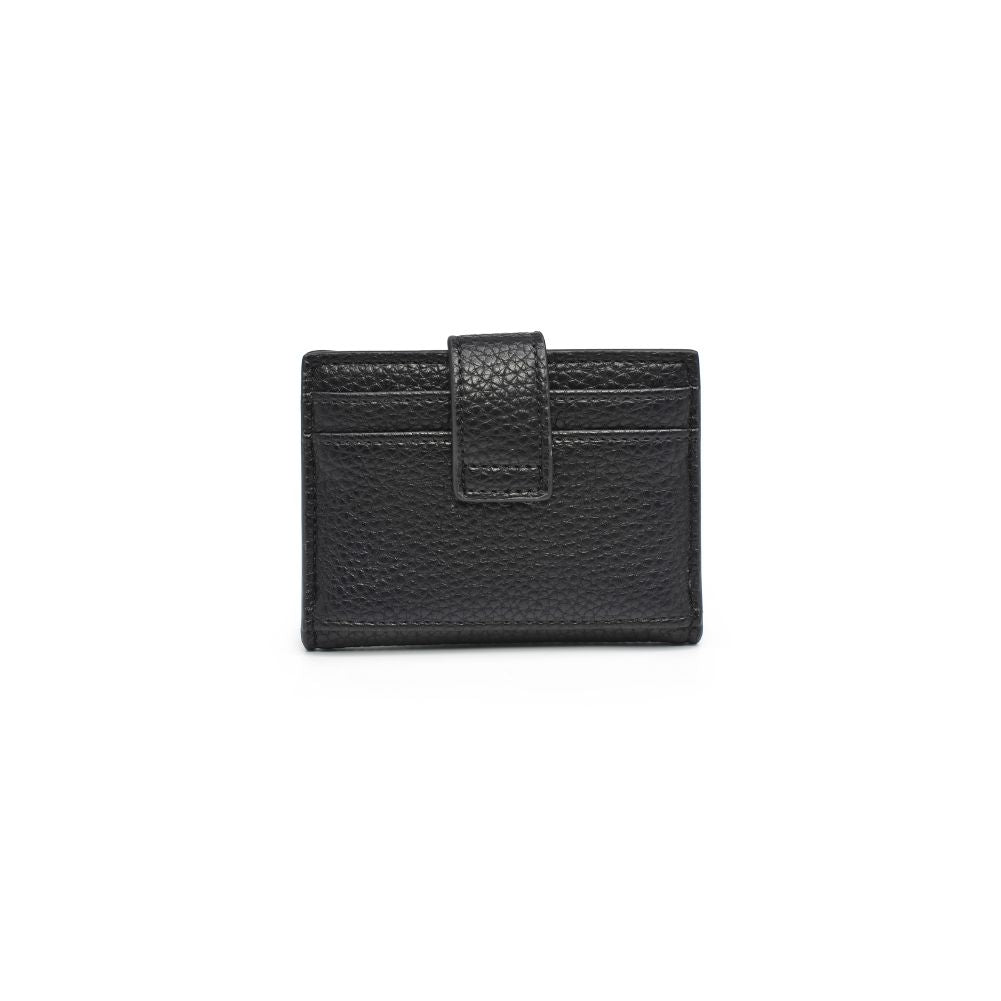Woman wearing Black Urban Expressions Lola Card Holder 840611144324 View 7 | Black
