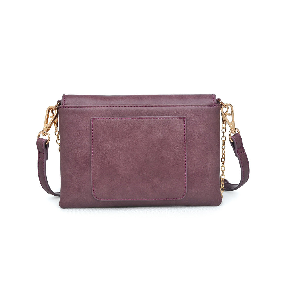 Product Image of Urban Expressions Nixie Crossbody NA-840611152800 View 3 | Eggplant