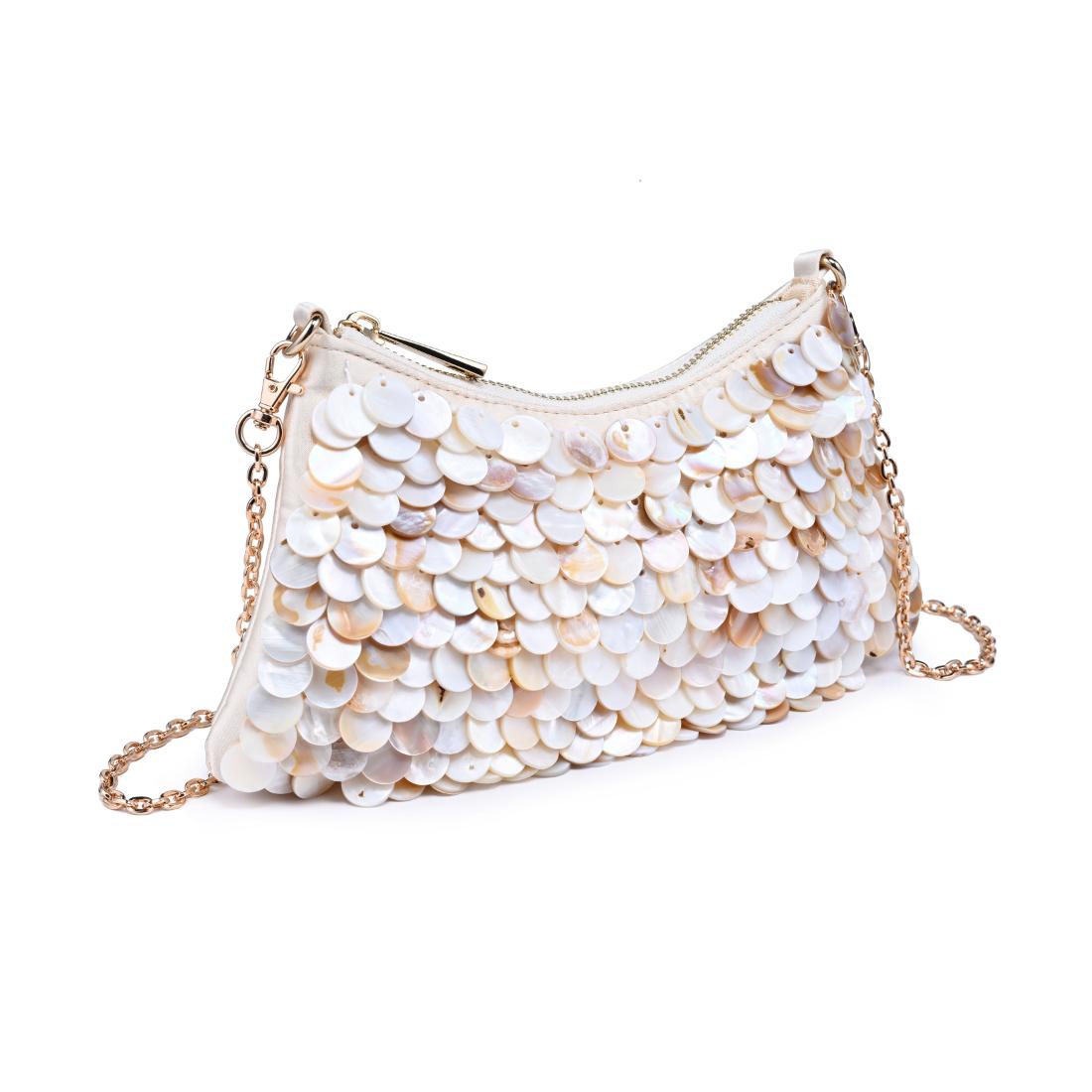 Urban Expressions Opalite Evening Bag 840504204586 View 6 | Ivory