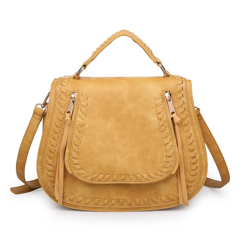 Product Image of Urban Expressions Khloe Crossbody 840611151933 View 1 | Mustard