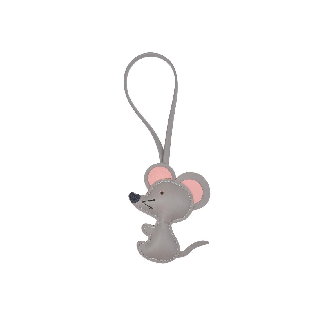 Product Image of Urban Expressions Teeny Keychain Charm 840504201080 View 5 | Grey