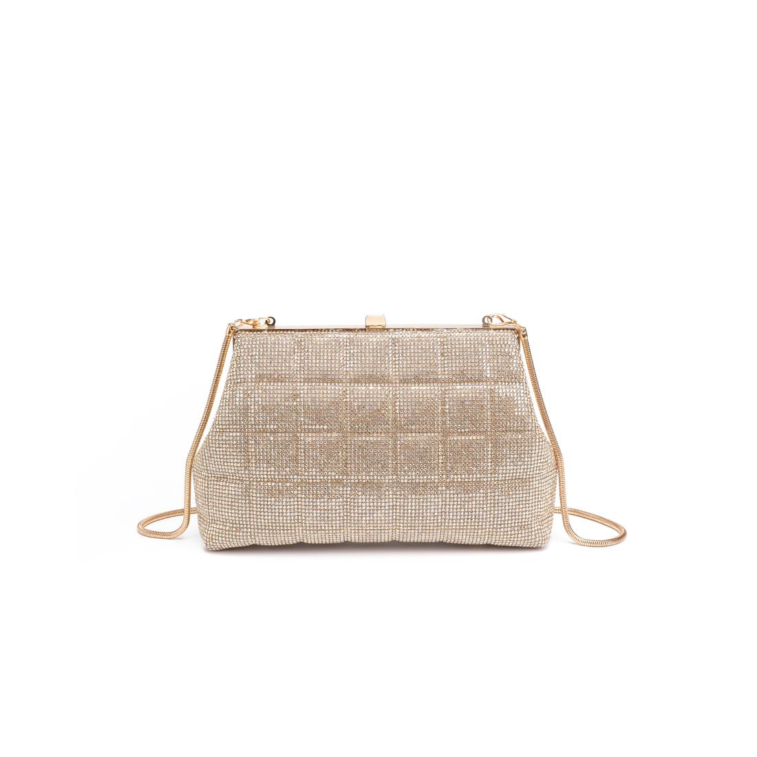 Product Image of Urban Expressions Karla Evening Bag 840611198730 View 7 | Gold