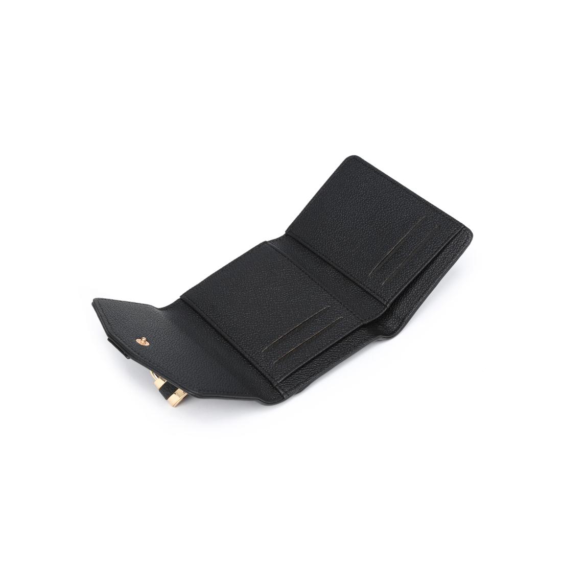 Woman wearing Black Urban Expressions Andie Wallet 840504208089 View 9 | Black