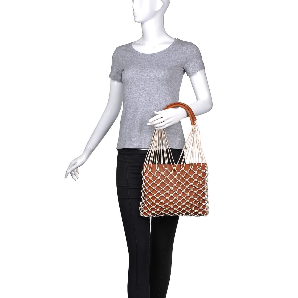 Product Image of Urban Expressions Ischia Tote 840611169198 View 5 | Tan