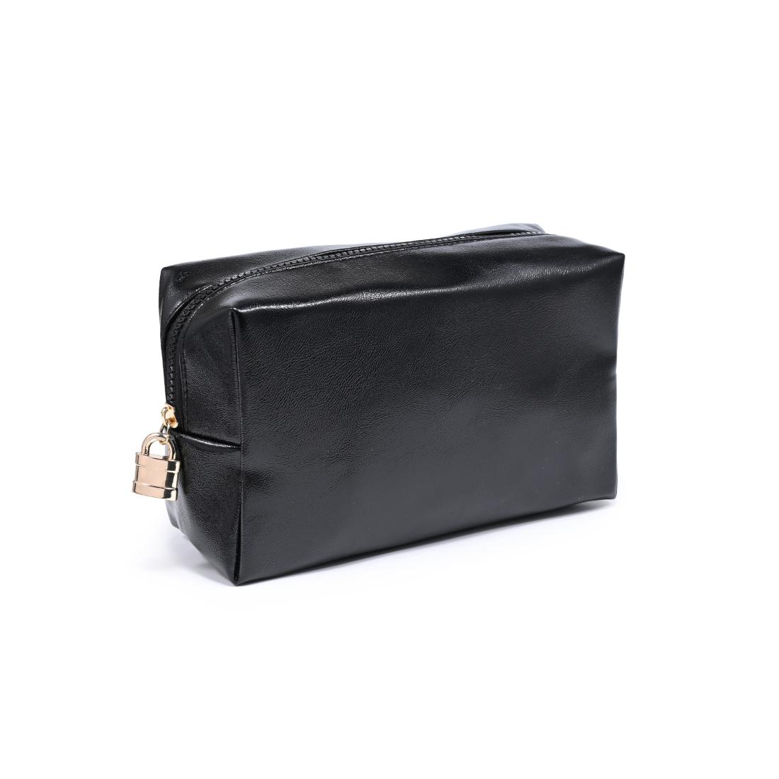 Urban Essentials The Vault Cosmetic & Travel Organizer Pouch 840504210068 View 6 | Black
