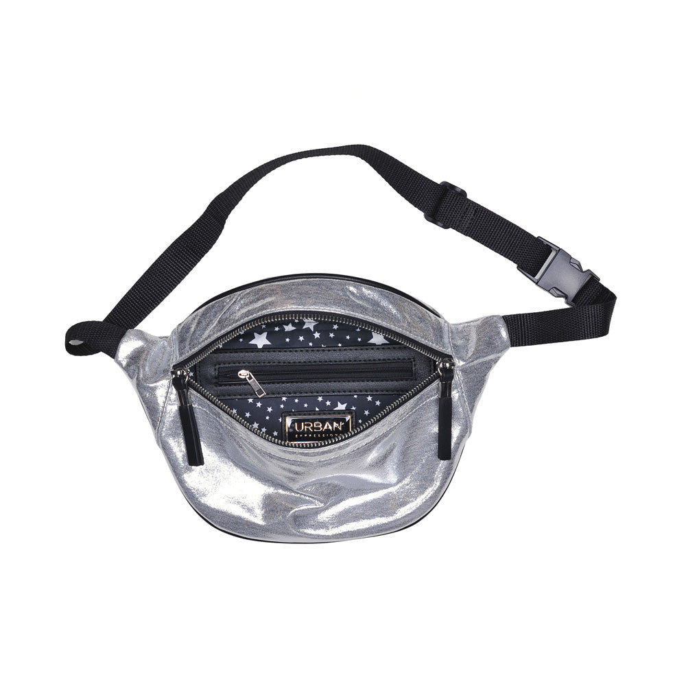 Product Image of Urban Expressions Starling Belt Bag NA-840611142443 View 4 | Silver
