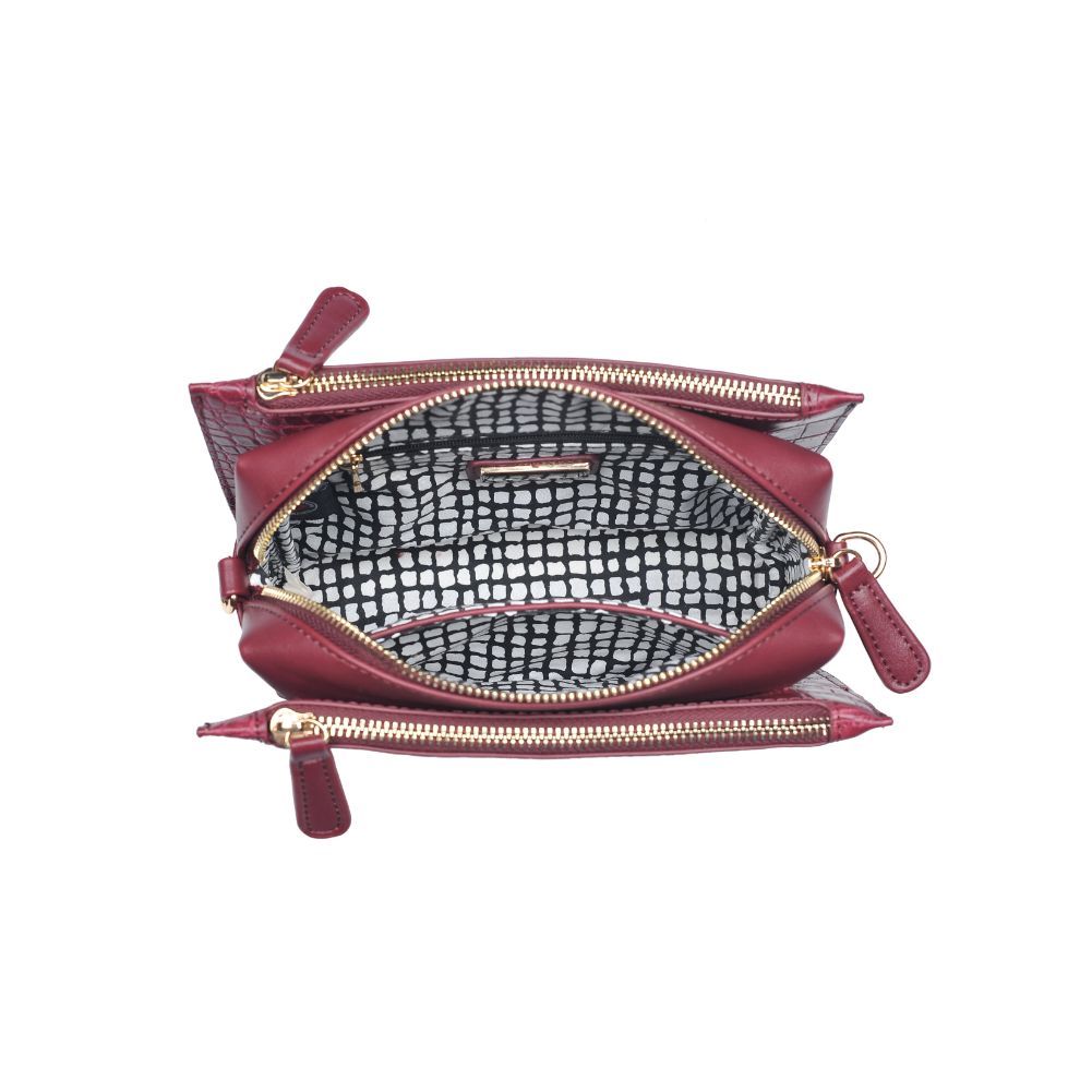 Product Image of Urban Expressions Rayna Crossbody NA-840611163998 View 4 | Burgundy
