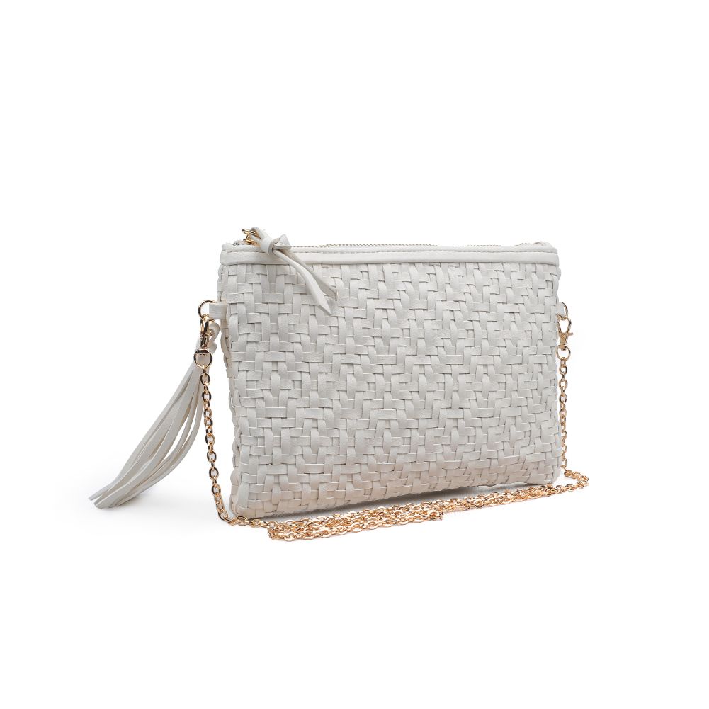 Product Image of Urban Expressions Jess Clutch 840611172501 View 6 | Ivory