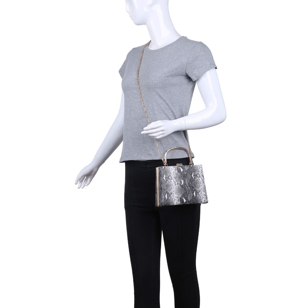 Product Image of Urban Expressions Hazel Evening Bag 840611170699 View 5 | Black