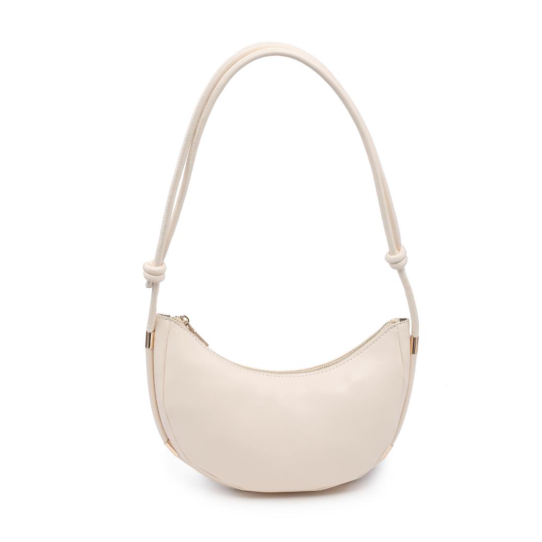Woman wearing Cream Urban Expressions Murphy Crossbody 840504208171 View 5 | Cream