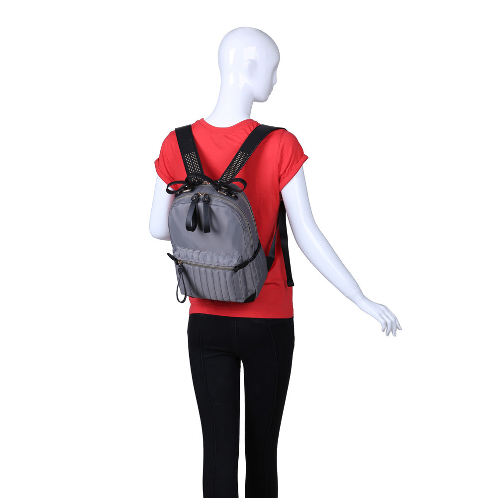 Product Image of Urban Expressions Samba Backpack NA-840611154866 View 5 | Grey