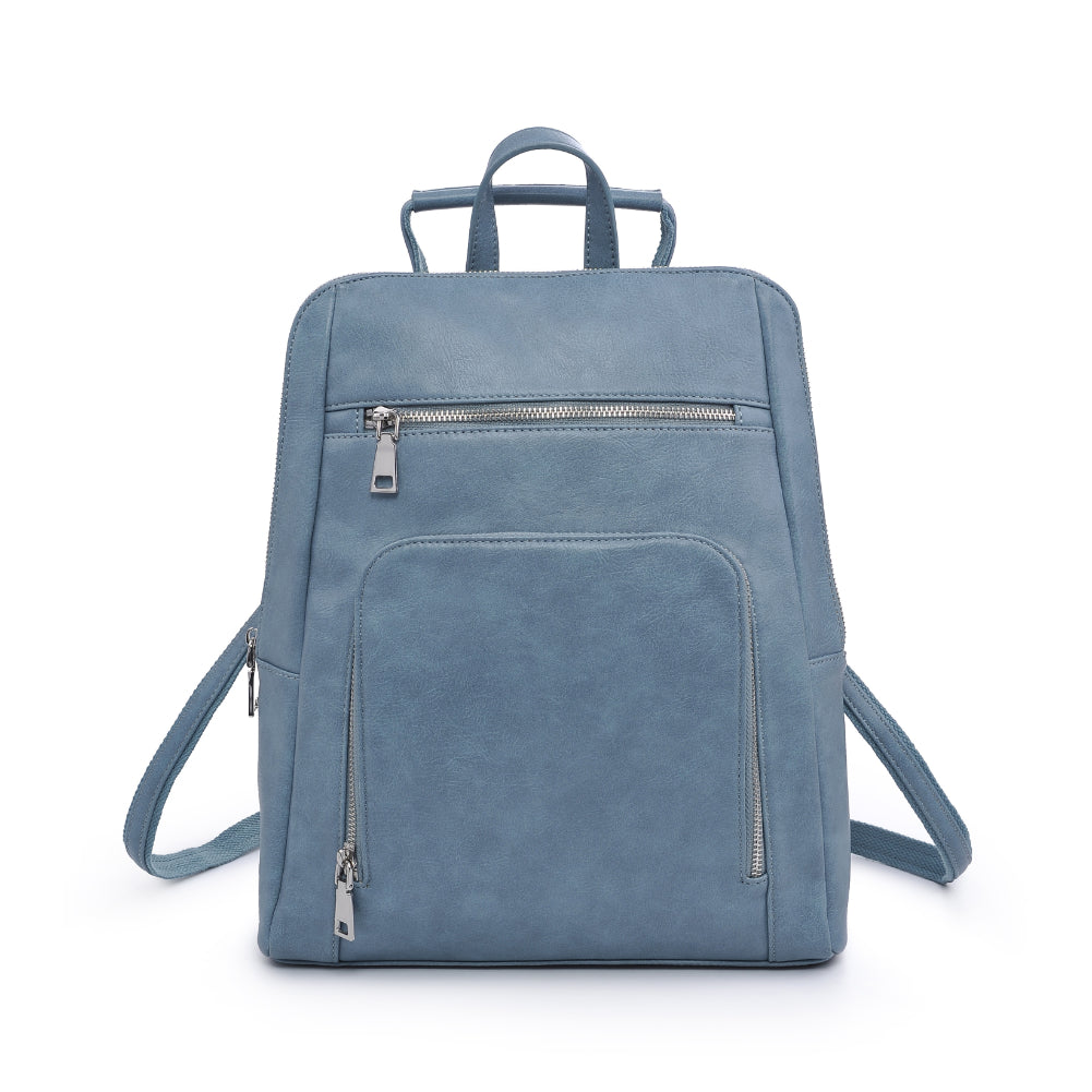 Product Image of Urban Expressions Gramercy Backpack 840611178695 View 5 | Blue