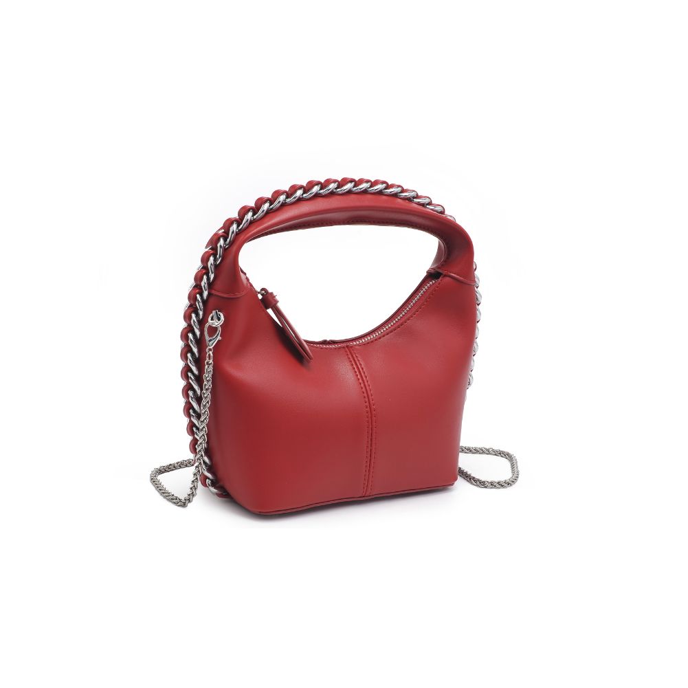 Woman wearing Red Urban Expressions Lita Crossbody 840611114006 View 6 | Red