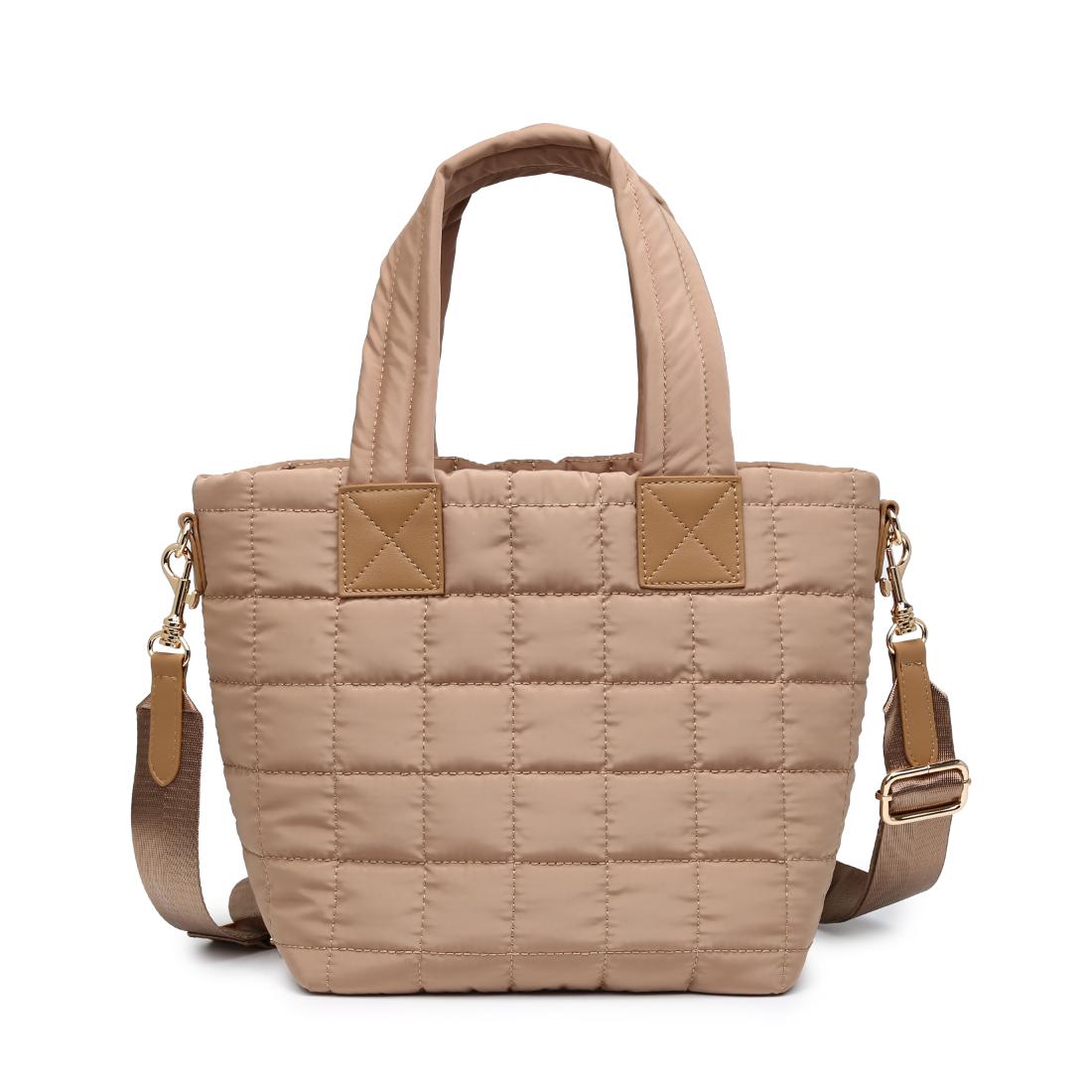 Woman wearing Natural Urban Expressions Lumina Tote 840504205972 View 7 | Natural