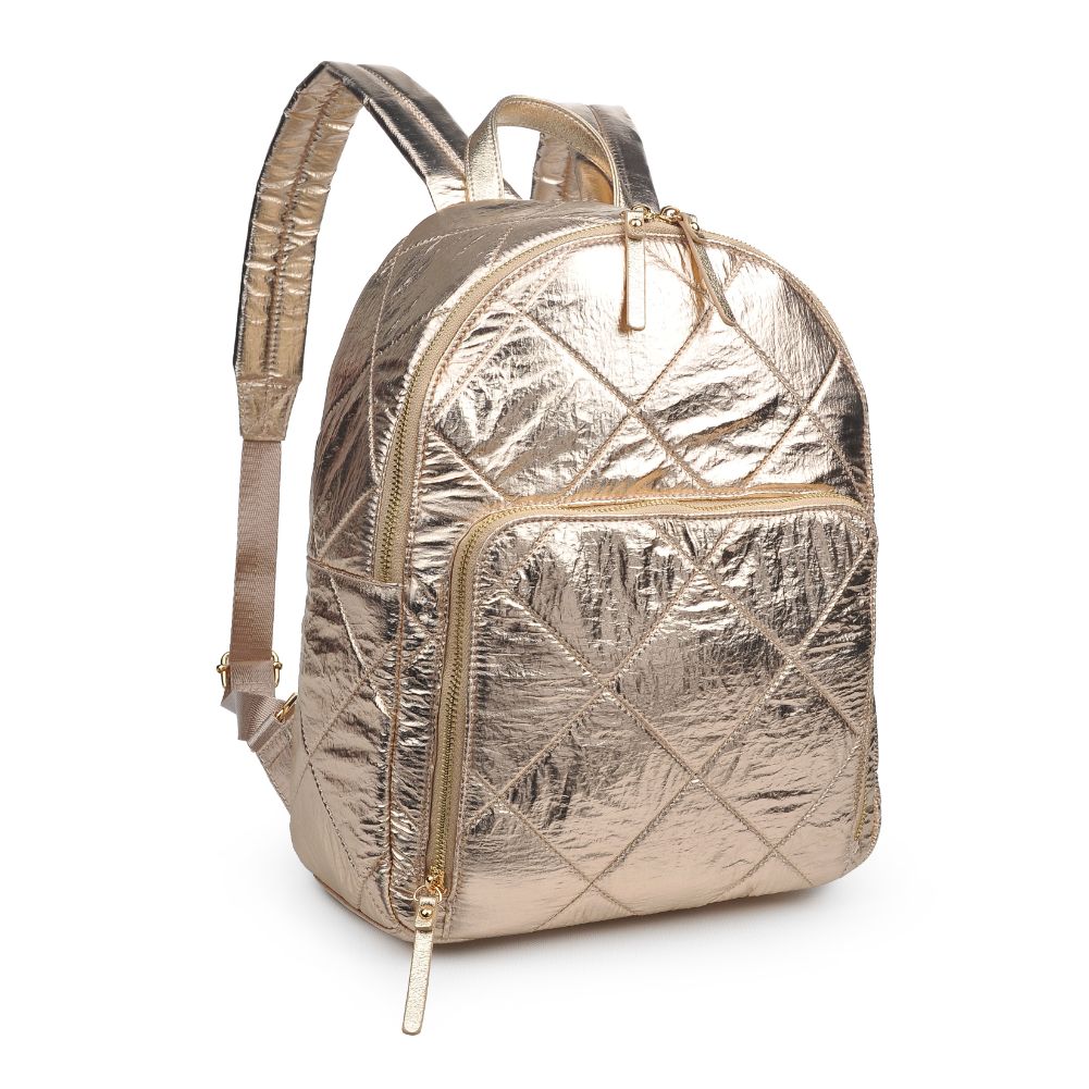 Product Image of Urban Expressions Elyse Backpack NA-840611164346 View 2 | Gold