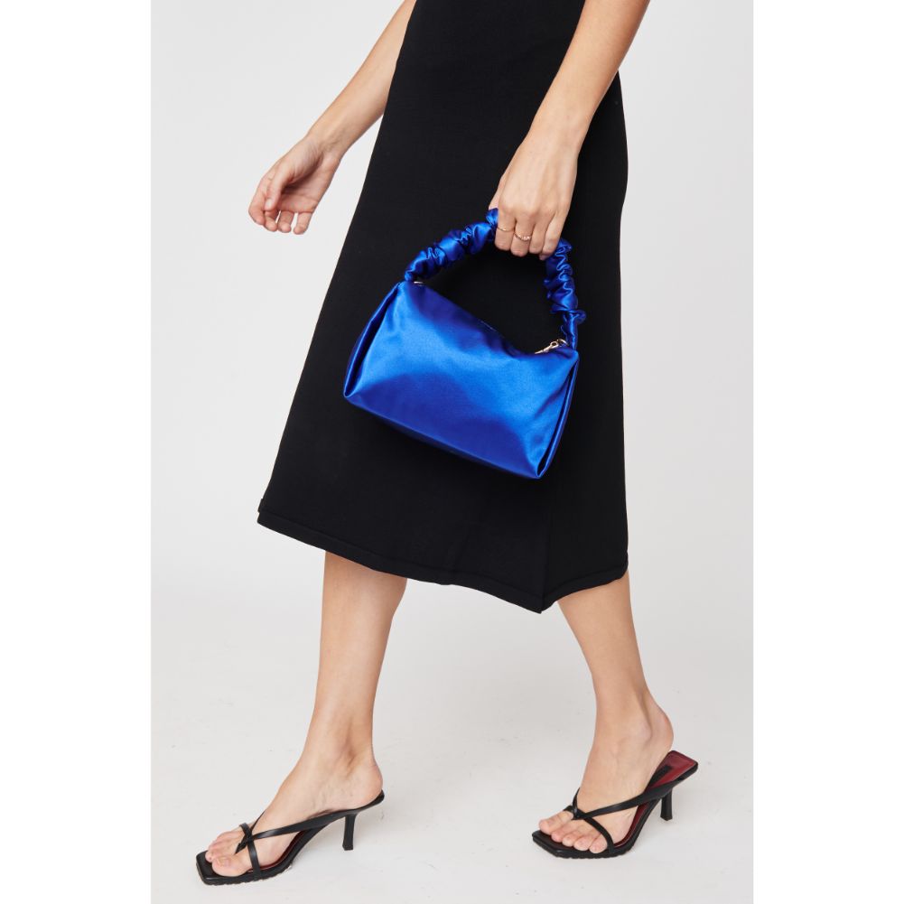 Woman wearing Navy Urban Expressions Serenity Evening Bag 840611101020 View 2 | Navy