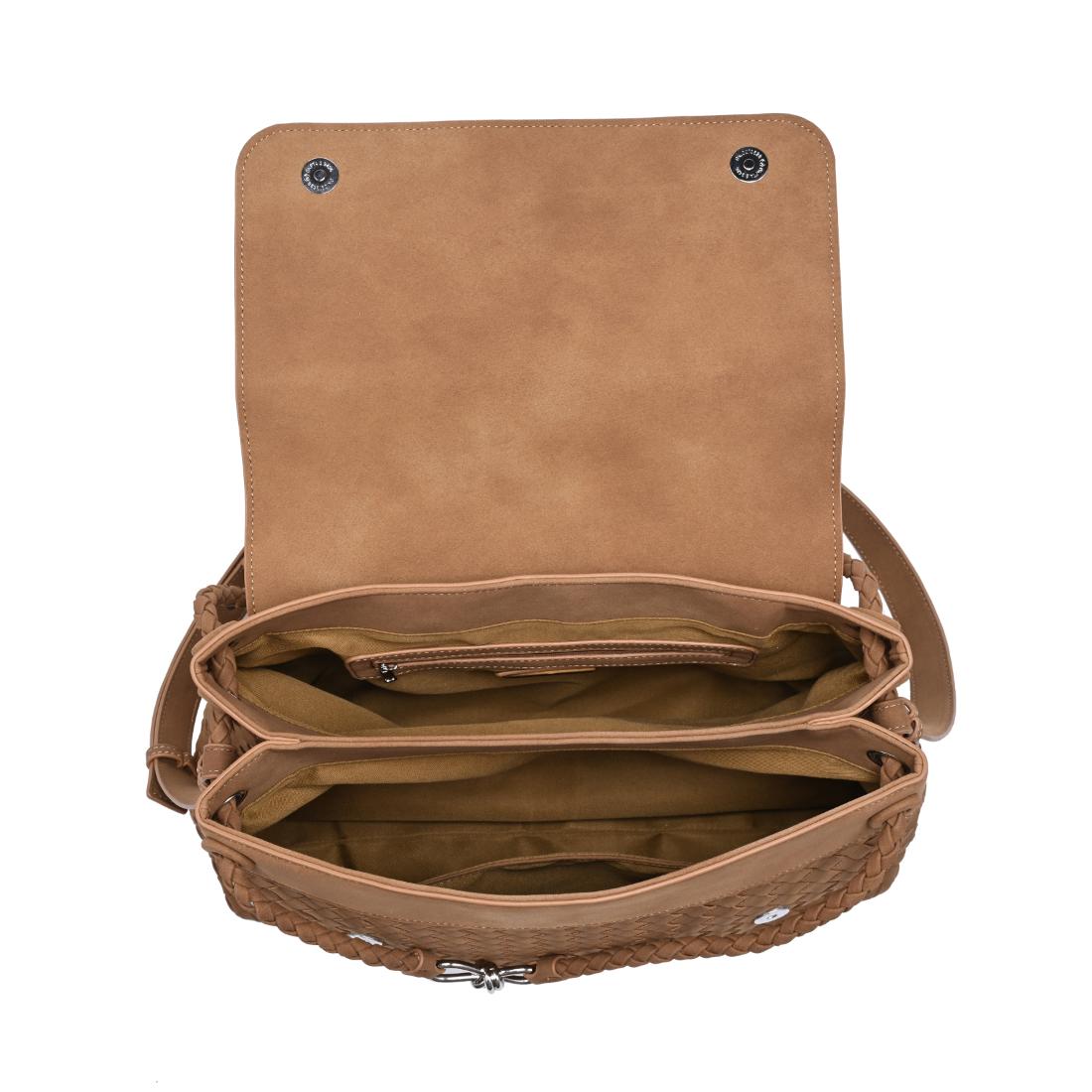 Urban Expressions Serenee Satchel 840504214882 View 4 | Camel