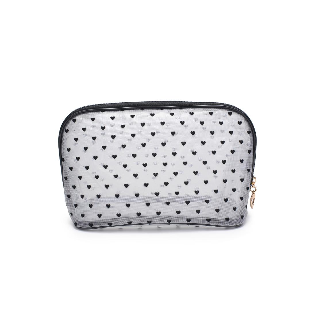 Urban Essentials Lovelace Cosmetic & Travel Organizer Dome Pouch 840611197924 View 7 | White