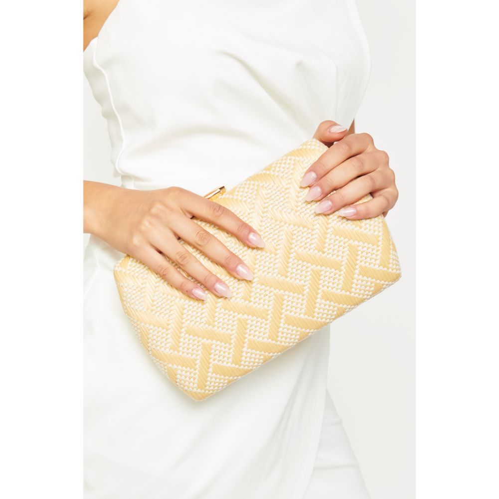 Woman wearing Sunshine Urban Expressions Nashville Evening Bag 840611179951 View 4 | Sunshine