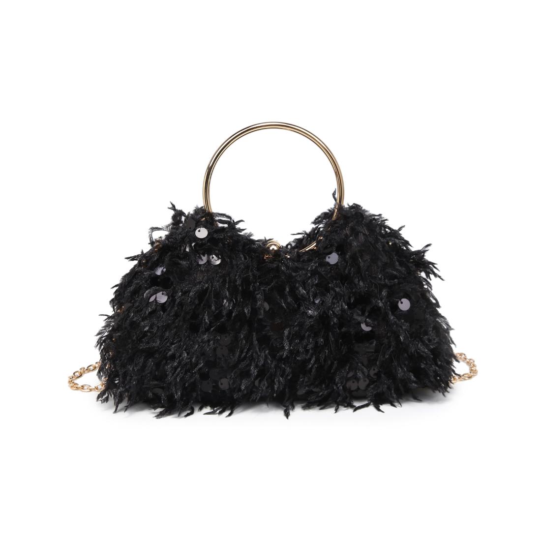 Product Image of Urban Expressions Charlotte Evening Bag 840504200946 View 7 | Black