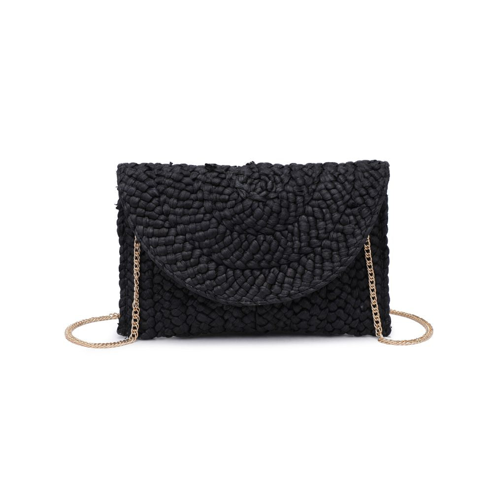 Woman wearing Black Urban Expressions Aegean Clutch 840611100665 View 5 | Black