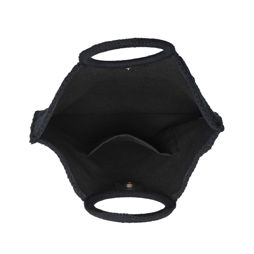 Product Image of Urban Expressions Bermuda Tote 840611181701 View 8 | Black