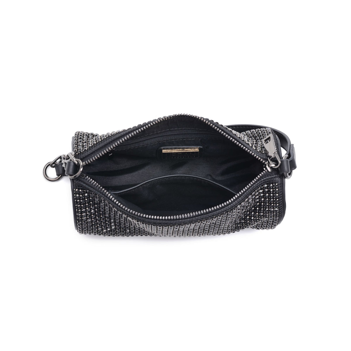 Product Image of Urban Expressions Britney Evening Bag 818209012669 View 8 | Black