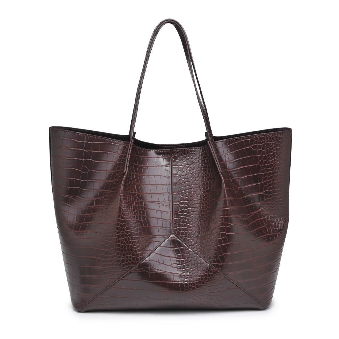 Product Image of Urban Expressions Vita Tote 840611199317 View 3 | Chocolate