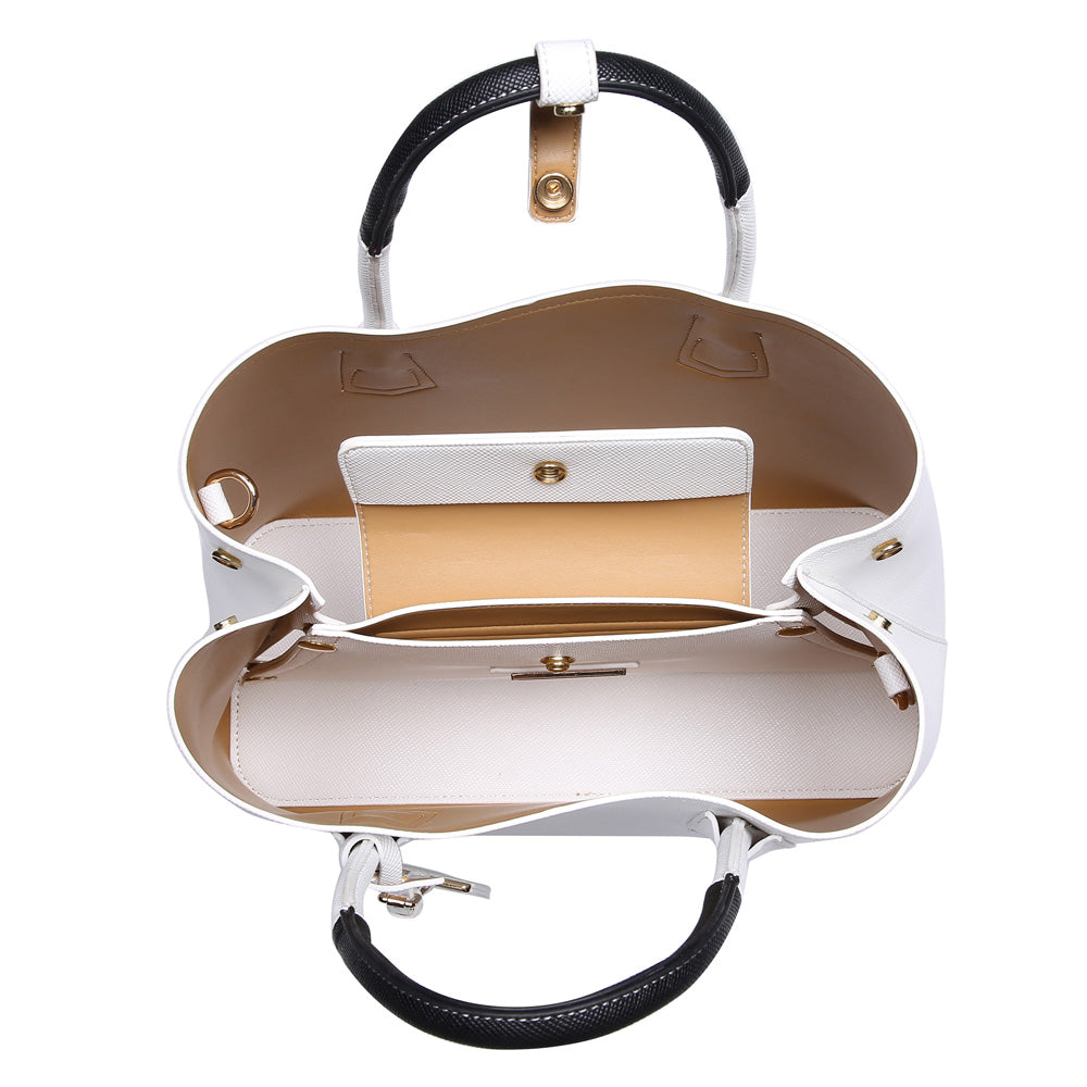 Product Image of Urban Expressions Collette Satchel NA-840611160515 View 4 | White
