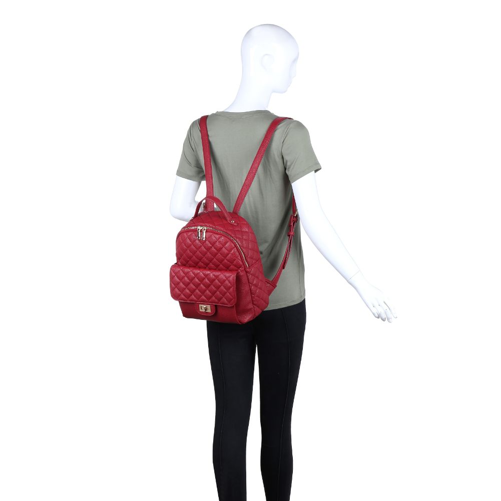 Product Image of Urban Expressions Hailey Backpack NA-840611163639 View 5 | Red
