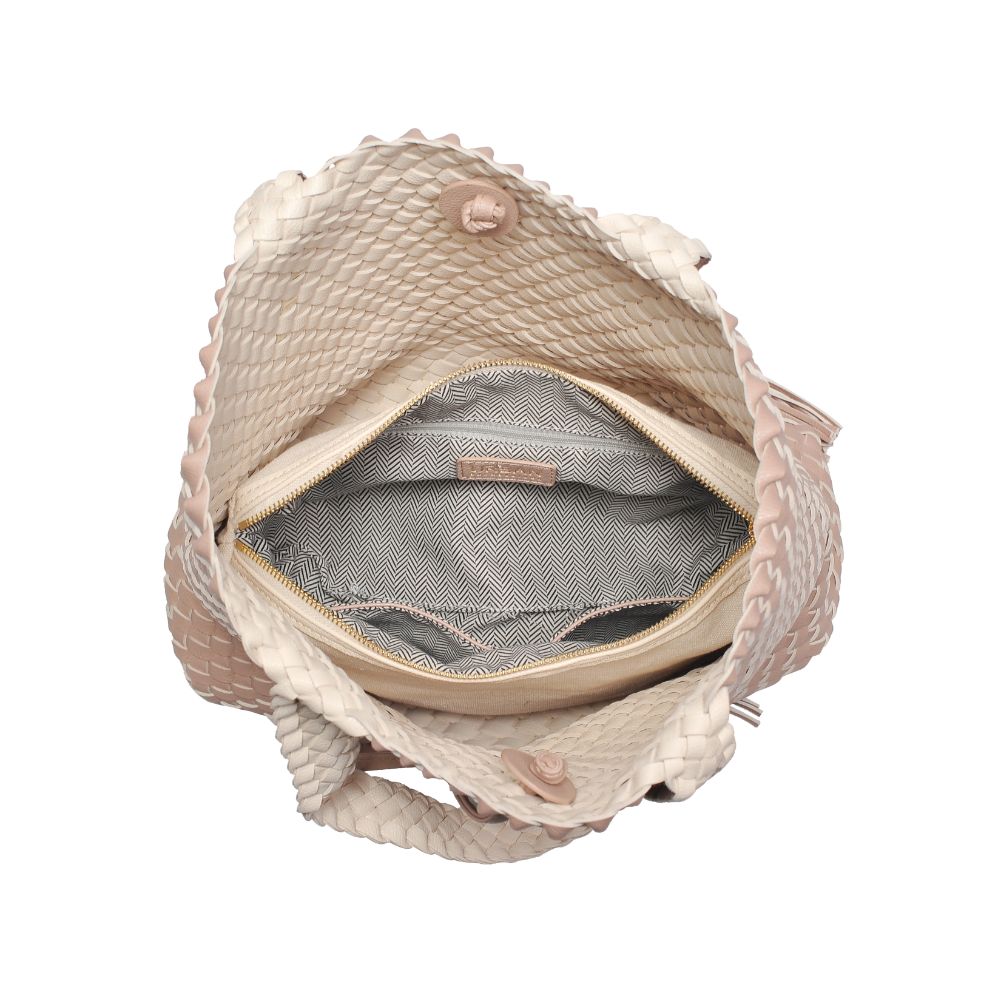 Product Image of Urban Expressions Wilhelmina Tote 840611105462 View 8 | Ballerina Ivory