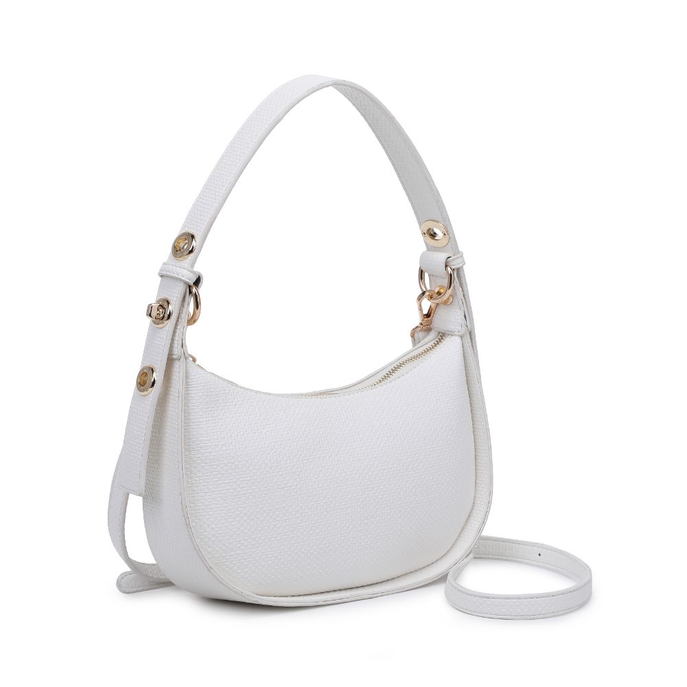 Product Image of Urban Expressions Rhoda Shoulder Bag 840611118530 View 6 | White