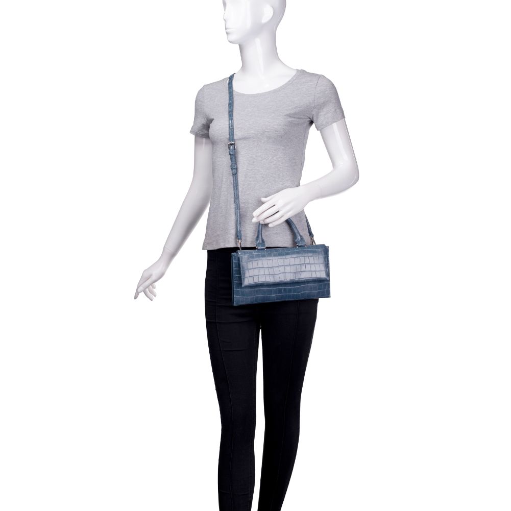 Product Image of Urban Expressions Lois Crossbody 840611174864 View 5 | Denim